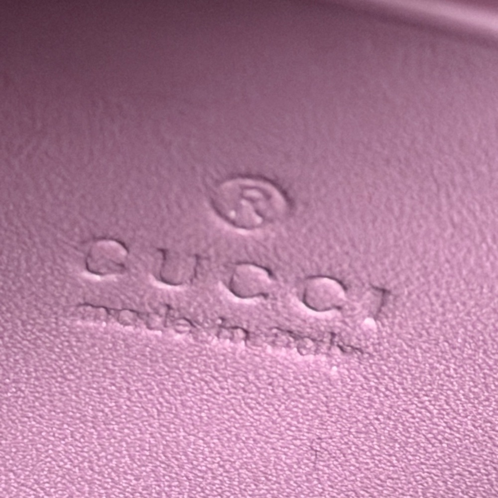 Gucci GG Supreme Pearl Peony WalletOn Chain. PRISTINE - Picture 4 of 16